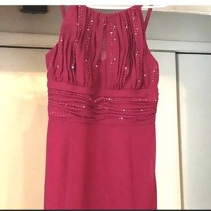 NWT wine dress size 8